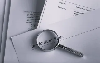 Exemple de CV pour l'audiovisuel