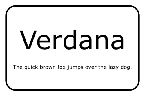 Veranda font