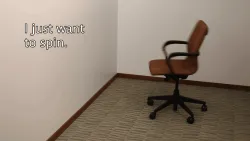 Animations of a chair spinning